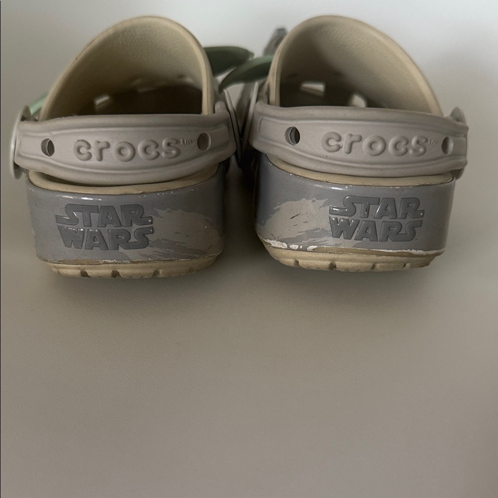 Kids Star Wars Themed Crocs sz 12 - Picture 3 of 4